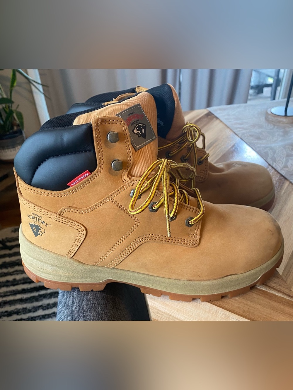 Herman Survivors Men's Steel Toe Work Boots 10.5W